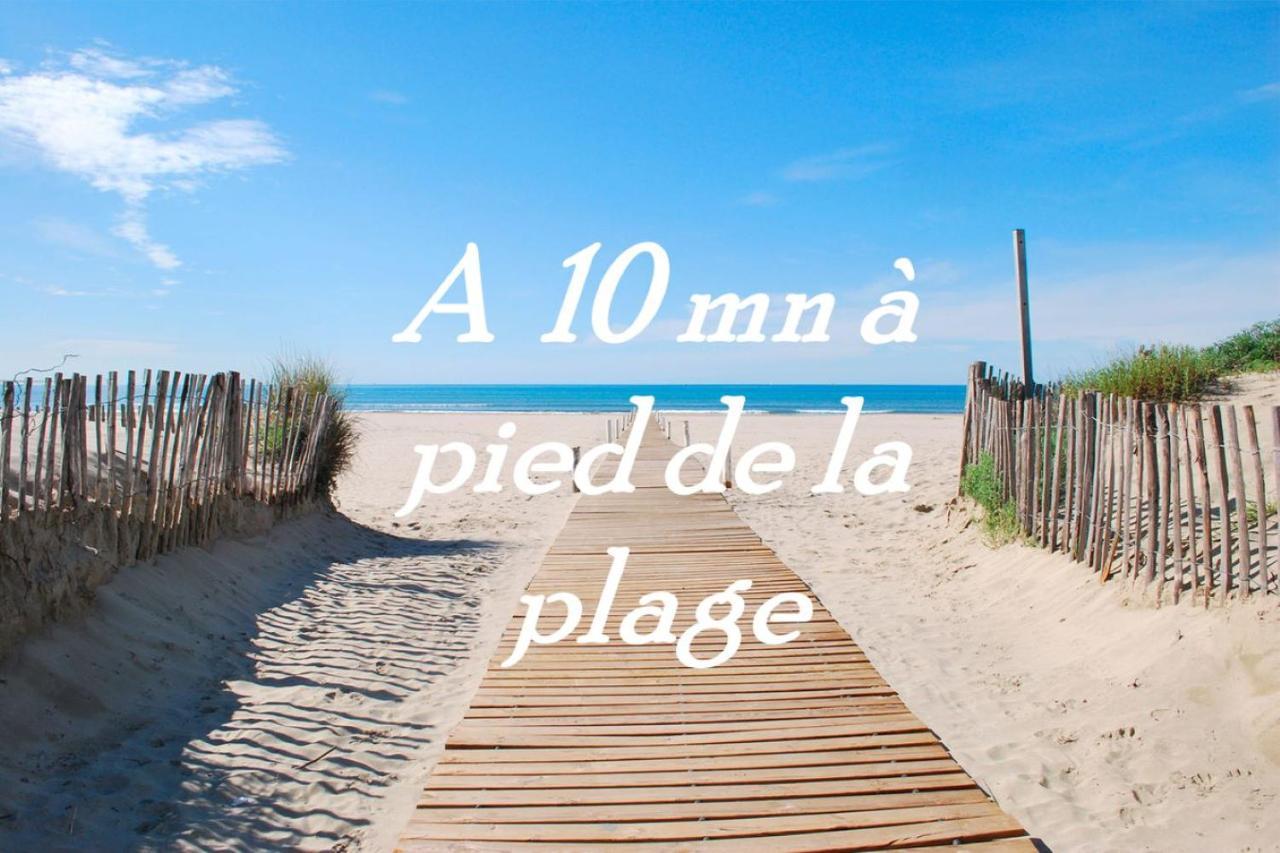 Mes Vacances A La Mer Studio 4 Pers, Parking Prive, Wifi, Linges Fournis, Climatisation La Grande-Motte Zewnętrze zdjęcie